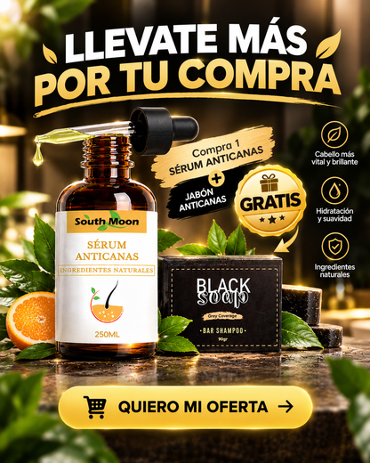 SERUM ANTICANAS | JABON ANTI CANAS