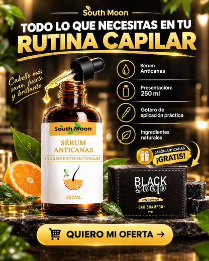SERUM ANTICANAS | JABON ANTI CANAS