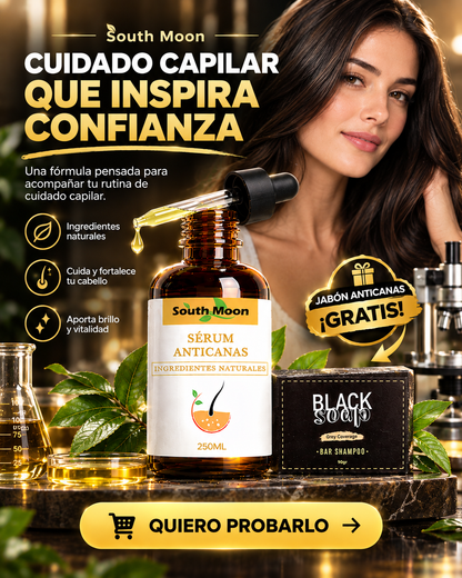 SERUM ANTICANAS | JABON ANTI CANAS