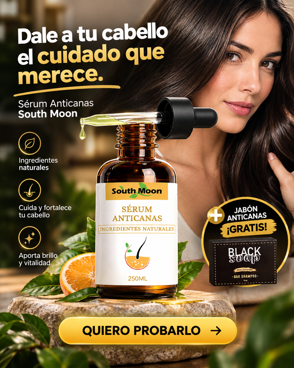 SERUM ANTICANAS | JABON ANTI CANAS