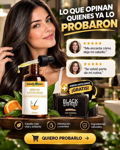 SERUM ANTICANAS | JABON ANTI CANAS